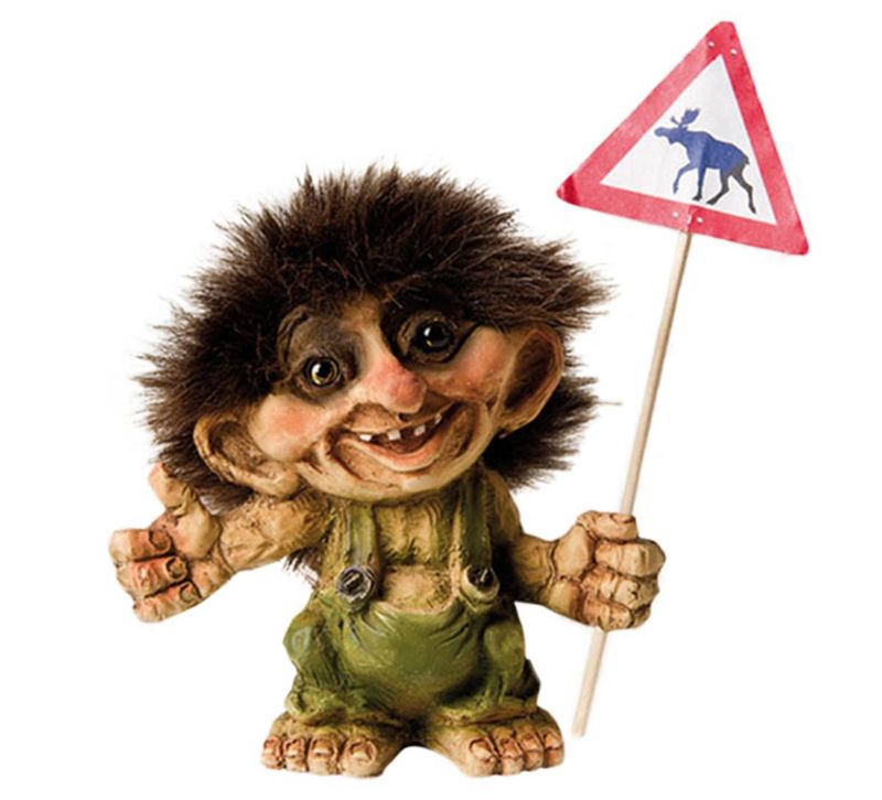 Troll med elgskilt (Troll nr. 057)