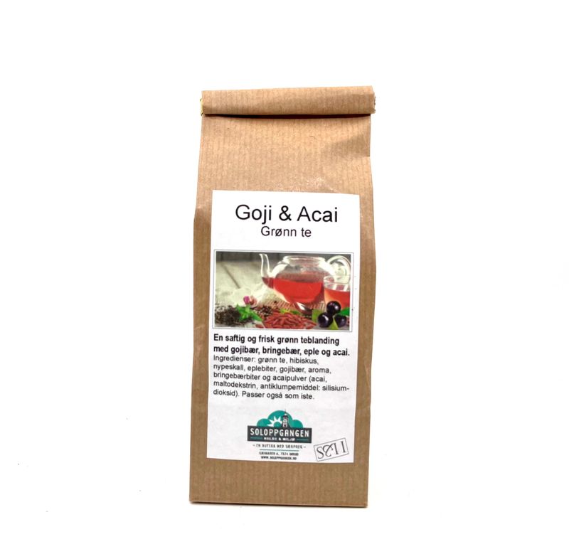 Grønn te -  Gogi & Acai 100g 