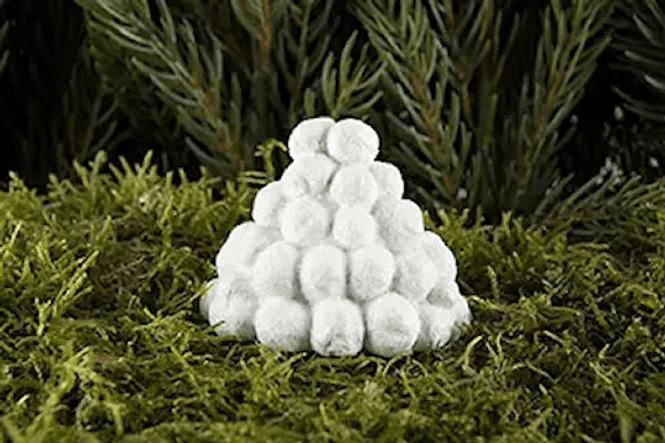 Hovedbilde Pinne med snølykt, 3 cm + pinne 10 cm