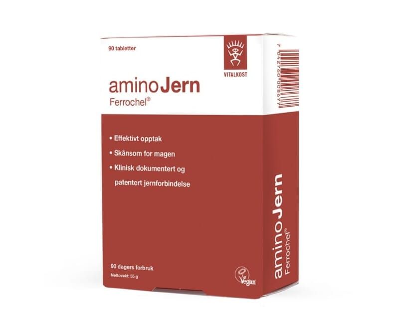 Amino Jern Ferrochel 100  tabletter