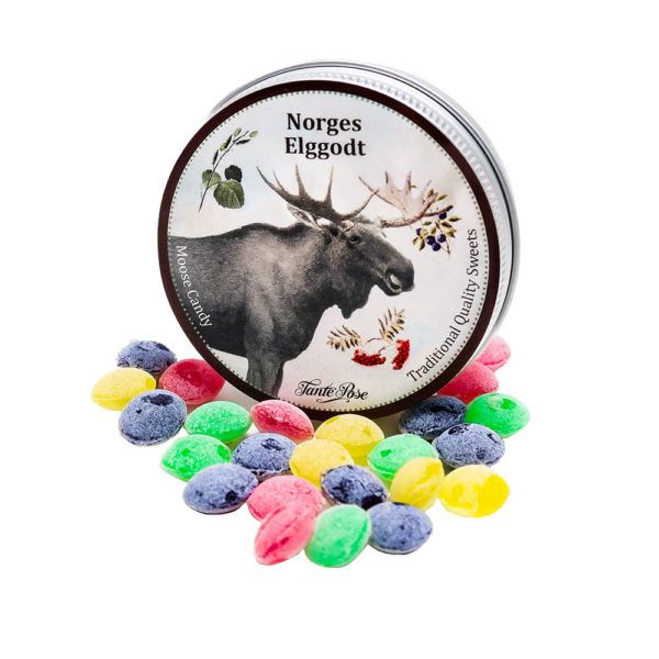 Hovedbilde Fruktmix, Gammeldags snuseske 50 gram