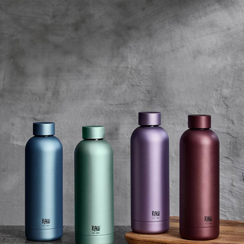 RAW To Go termoflaske, Matte light green, 0,5 liter