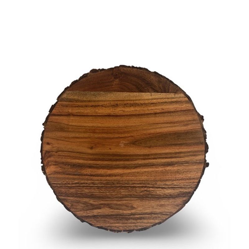 Skjærefjøl, oljet tre, Ø:25 cm