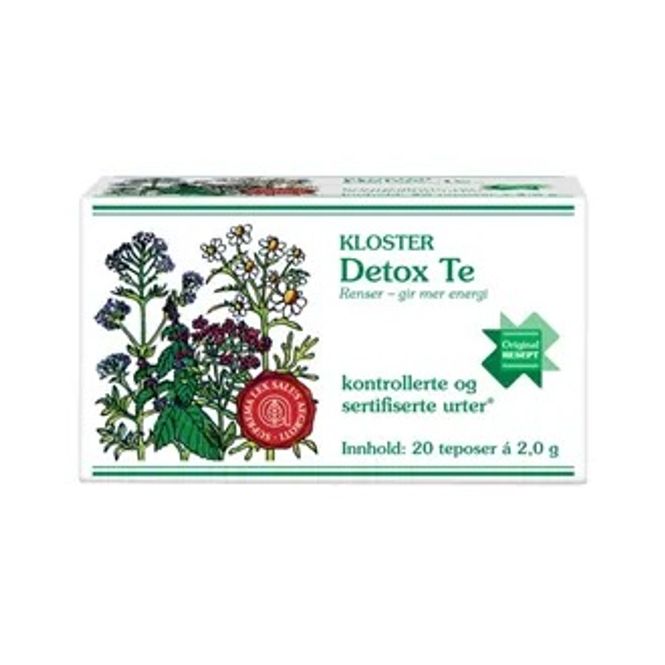 Hovedbilde Kloster detox te 20 poser