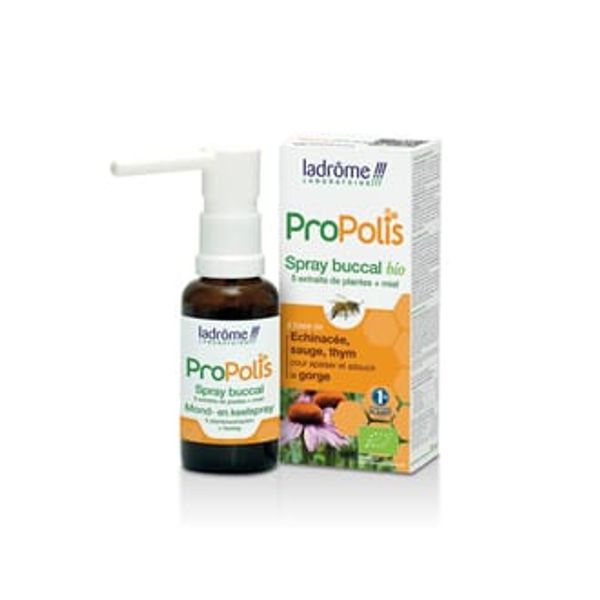 Hovedbilde Ladrome Propolis Munn & Halsspray 30 ml