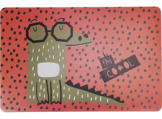 Hovedbilde Dekkebrikke barne/dyremotiv 43x29cm 4ass