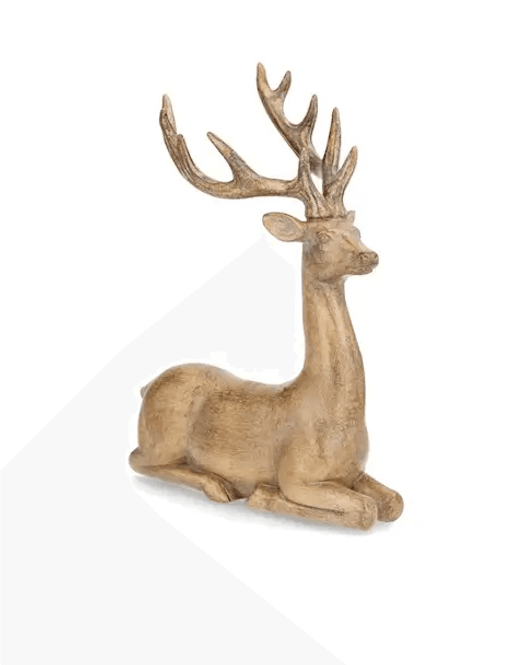 Hovedbilde Hjort liggende, 26 cm