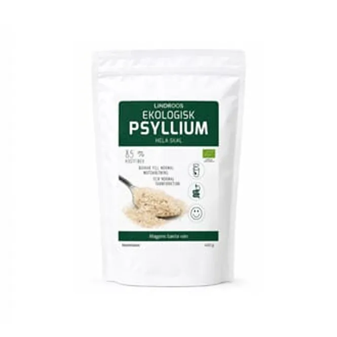 Hovedbilde Lindroos økologisk psyllium 400 g