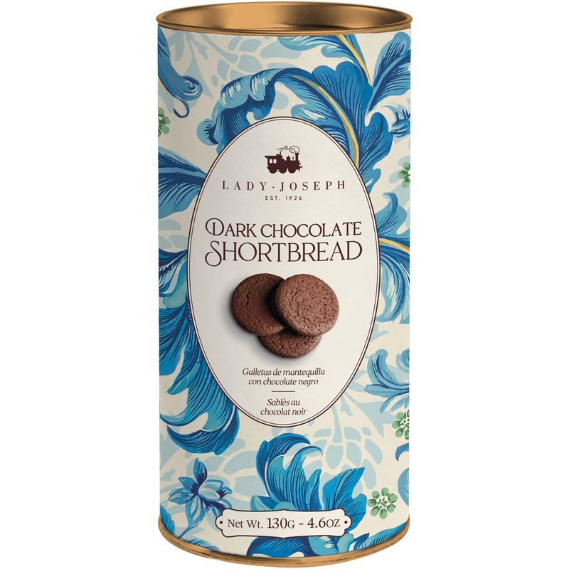 Shortbread Dark Chocolate, 130 gram
