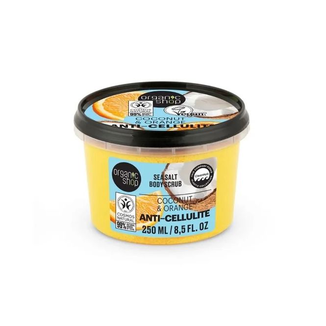 Hovedbilde Organic Shop sea salt body scrub coconut & orange ...