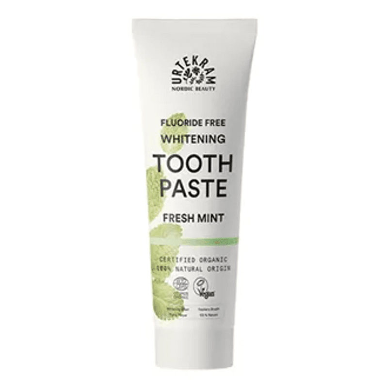 Urtekram Whitening Fresh Mint Uten Fluor