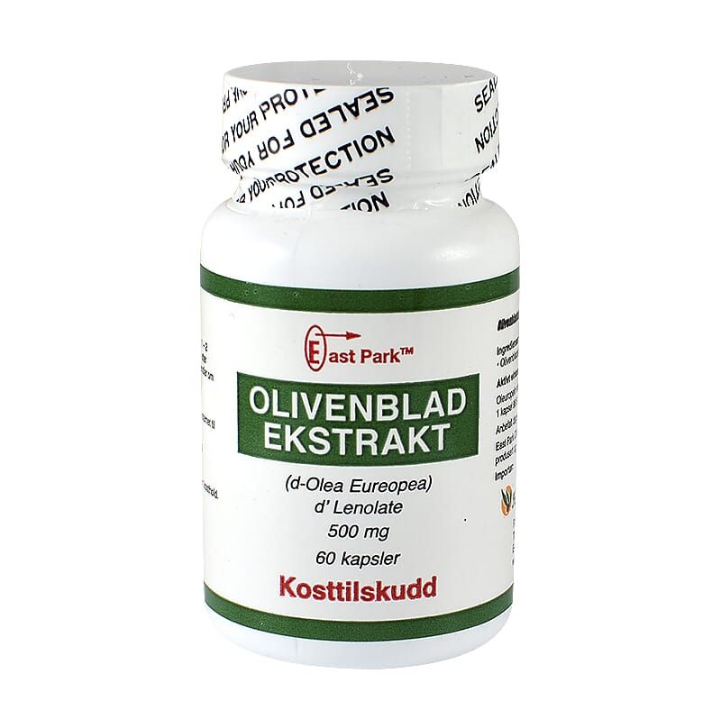 East park olivenbladekstrakt 500 mg 60kap