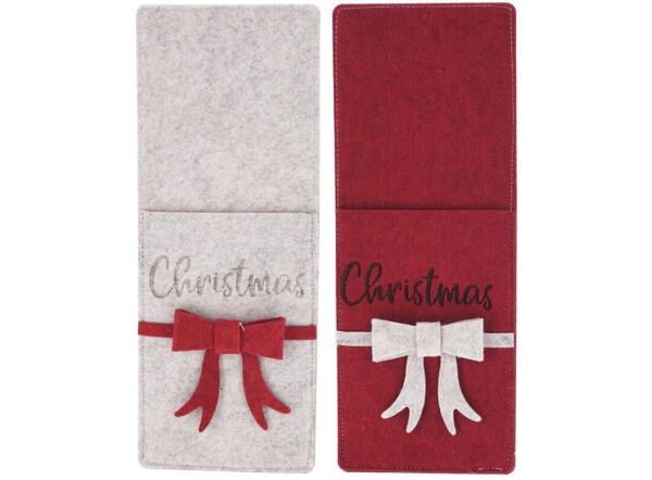 Hovedbilde Bestikkholder pose filt 11,5x30cm 2ass