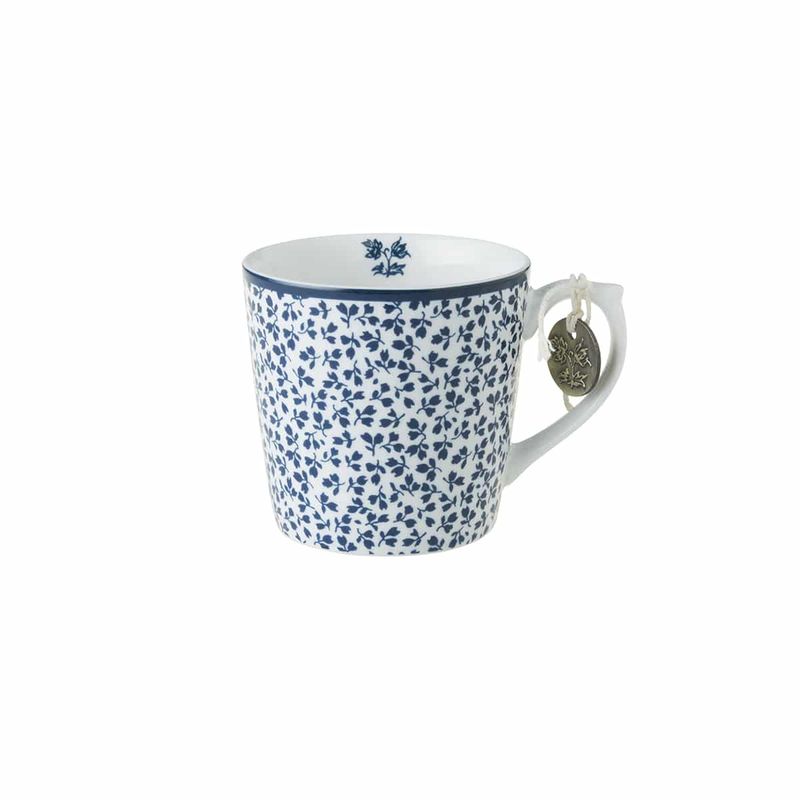 Laura Ashley Floris Blå/hvit Krus, lite