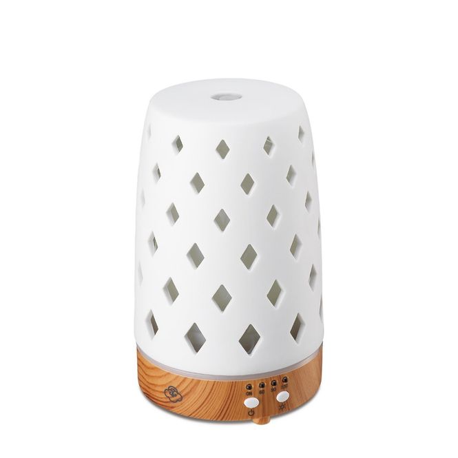 Hovedbilde Aroma Diffuser Hvit 90 mm m/Lightwood base 