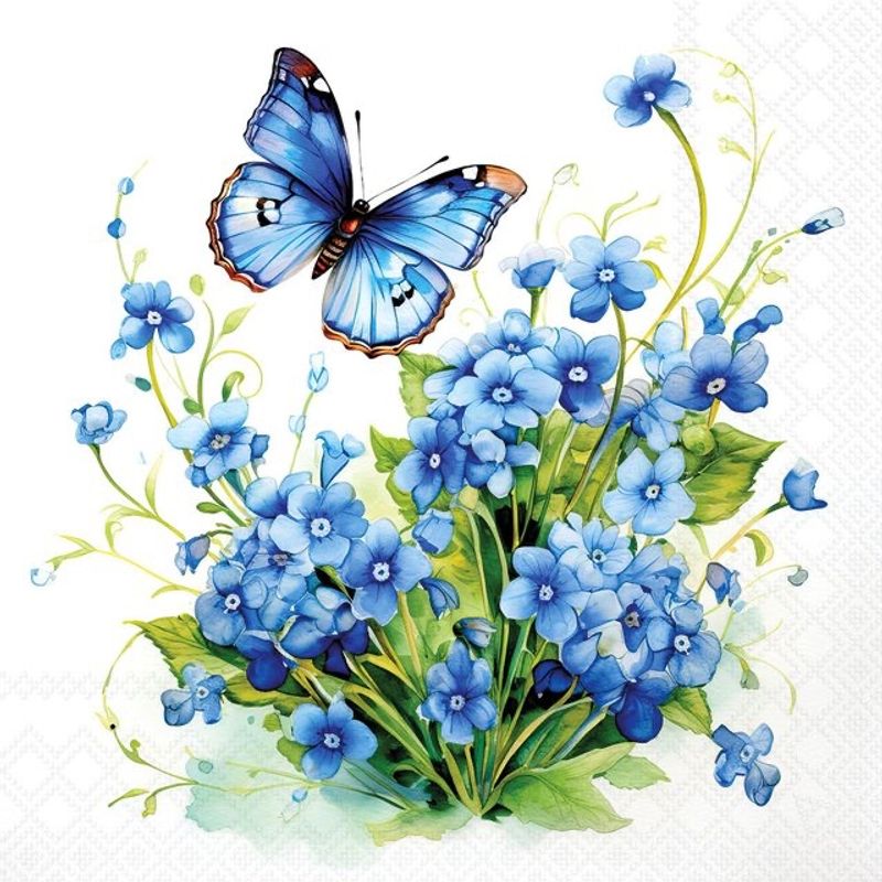 Servietter Lunch Forget me not