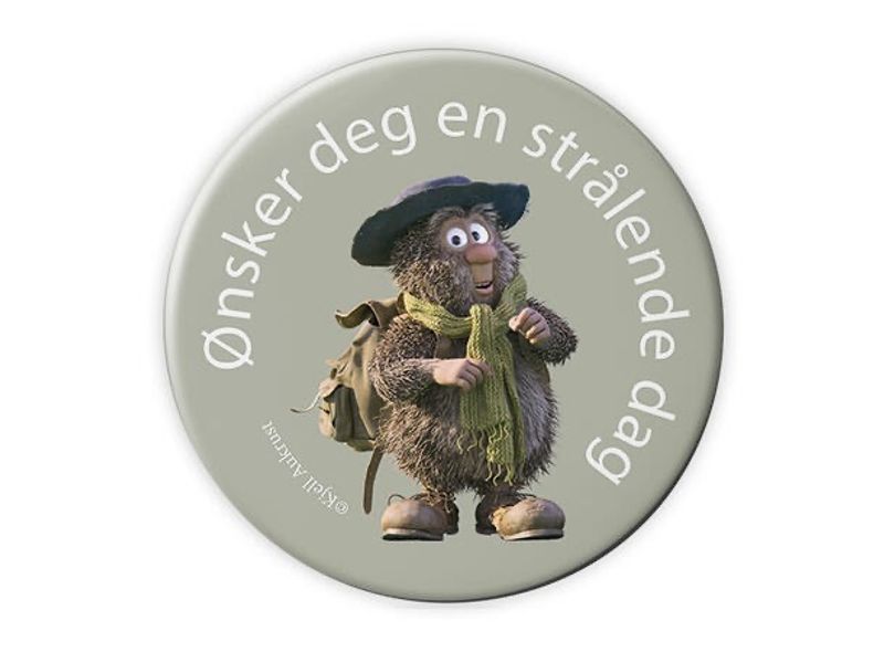 Flåklypa Magnet - Ønsker deg en strålend
