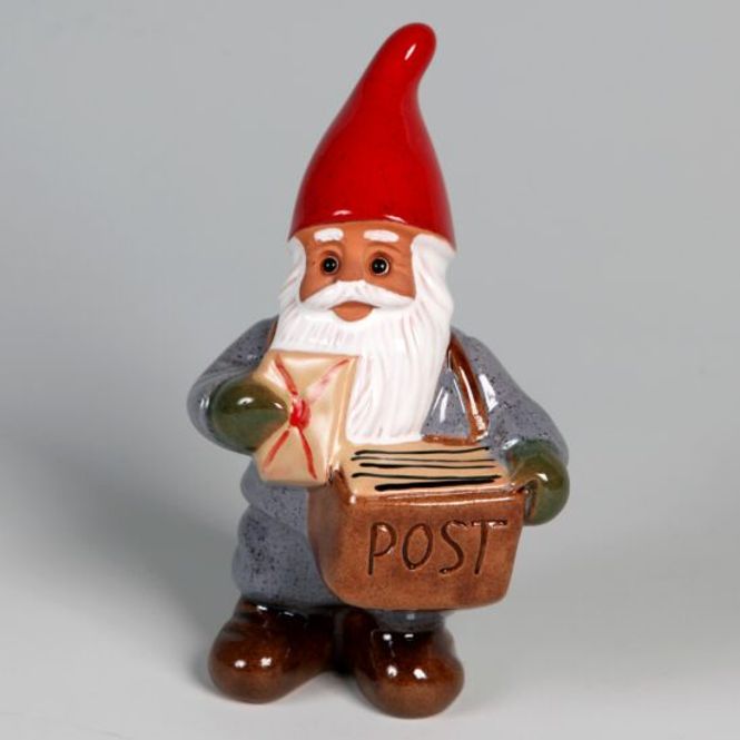 Hovedbilde Nisse med Julepost, 15 cm