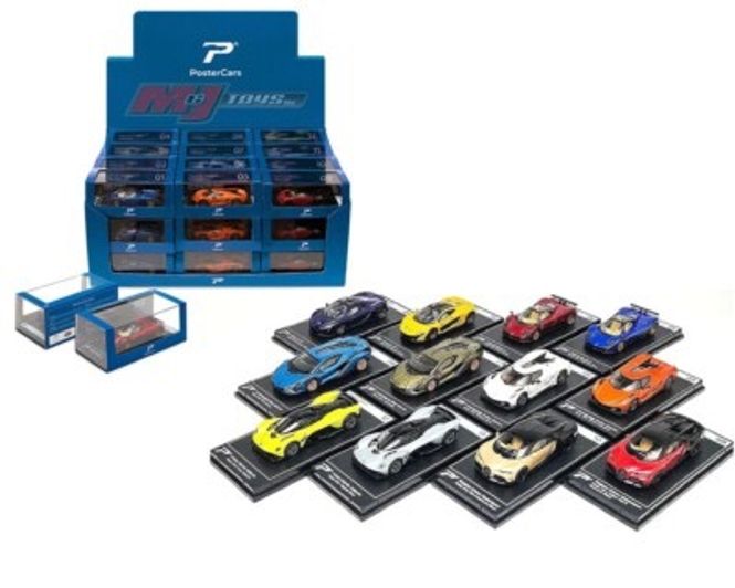 Hovedbilde Hypercar League Collection. 12 ass. modeller i ...