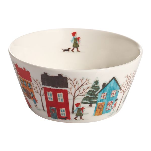 Hovedbilde Skål Vinter, Ø:13,5 H:6,5 cm, 0,5 liter