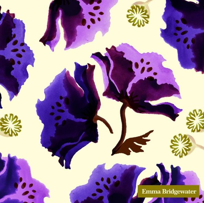 Hovedbilde Servietter Purple Poppy Cream EB Lunch