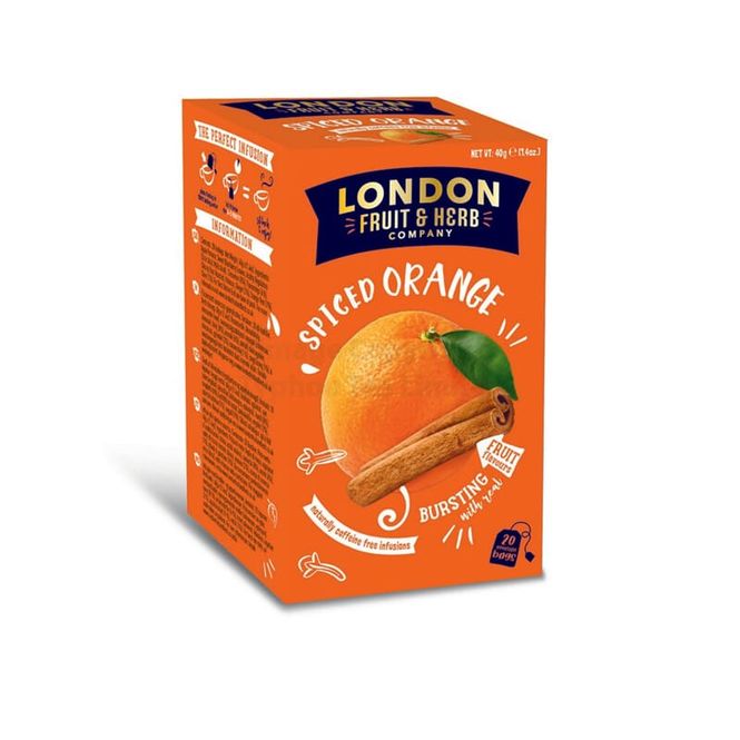 Hovedbilde London Herb & Fruit spiced orange te 20 poser