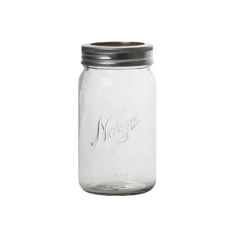 Norgesglass m/skrulokk 1L