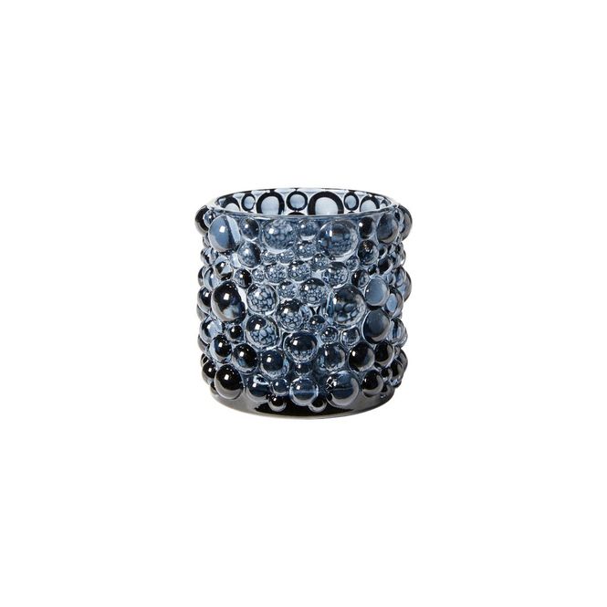 Hovedbilde Telysestake, D:9 H:8 cm, glass blå