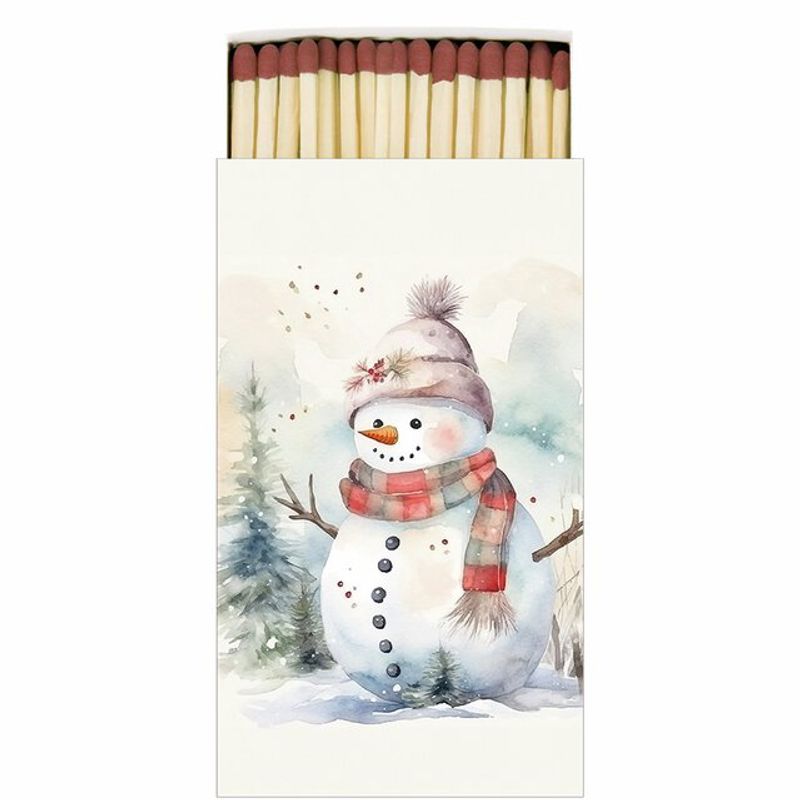 Fyrstikker, Snowman in nature