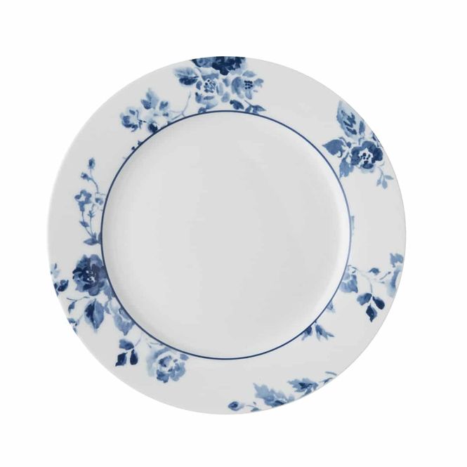 Hovedbilde Laura Ashley Chinese Rose Blå/hvit Frokostasjett ...