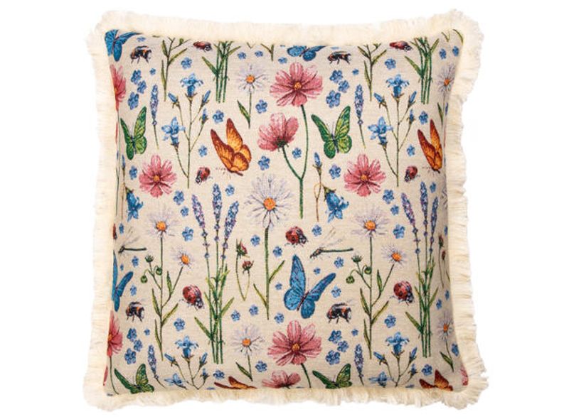 Putetrekk Jaquard sommereng 45x45cm