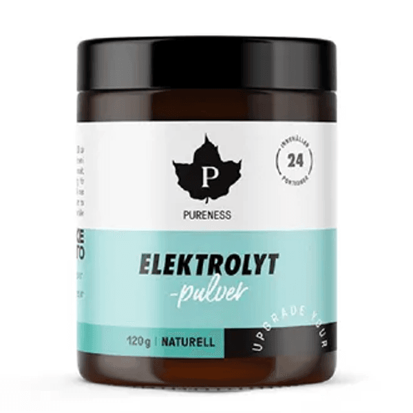 Hovedbilde Pureness Elektrolyttpulver Naturell 120 gr