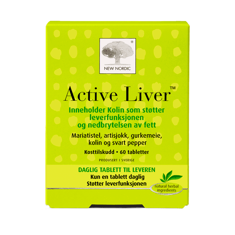 New Nordic Active Liver for leverfunksjon 60tab