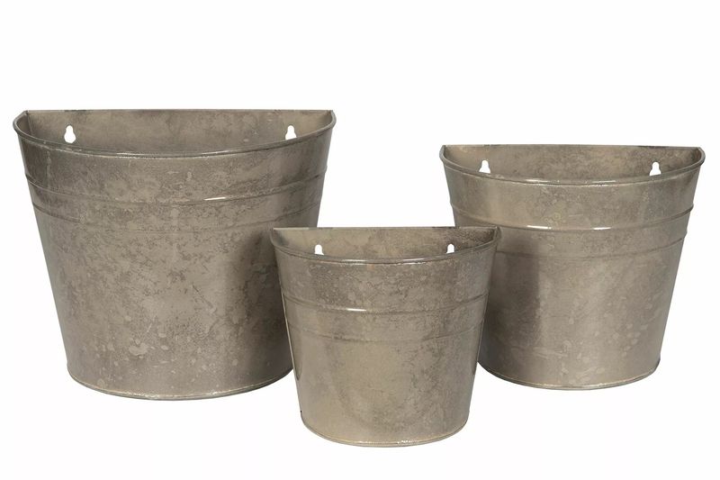 Vegg krukke/potte 29x18x23cm
