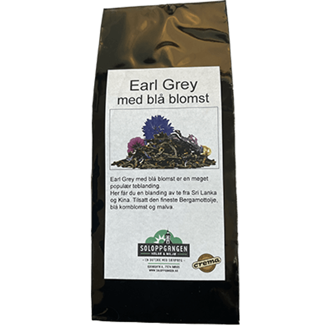 Hovedbilde Earl Grey Te med blå blomst 100g