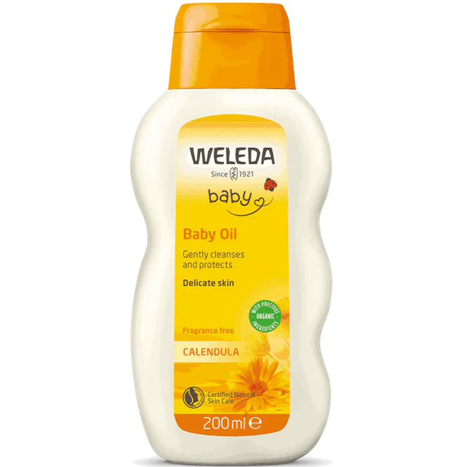 Hovedbilde Weleda ringblomst babyolje 200ml