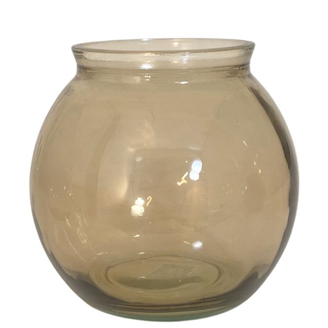 Hovedbilde Vase Arrondi Brun, resirkulert glass