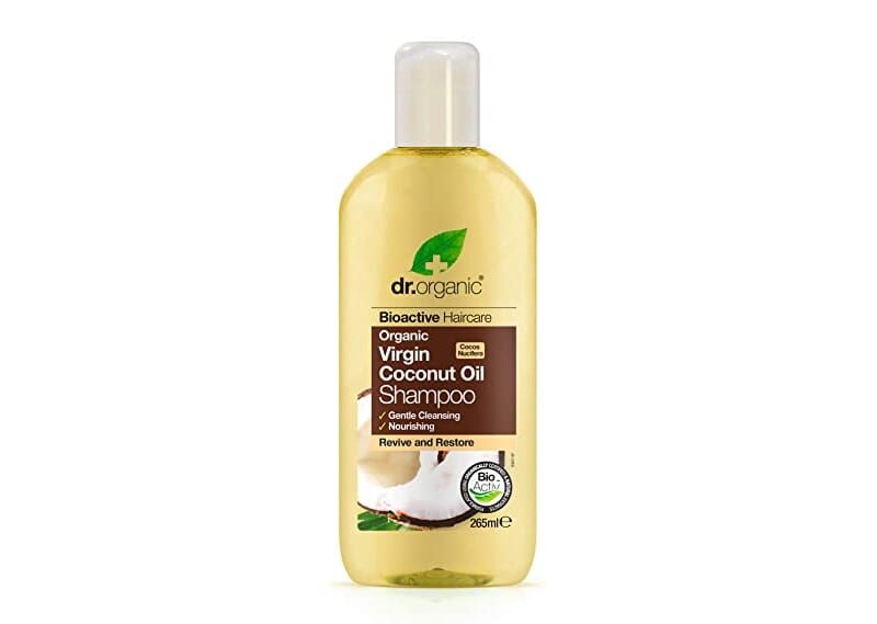 Dr. Organic kaldpresset kokosolje sjampo 265ml