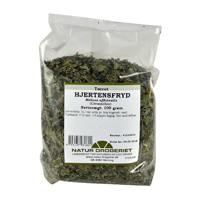 Hovedbilde Natur drogeriet sitronemelisse 100g løsvekt