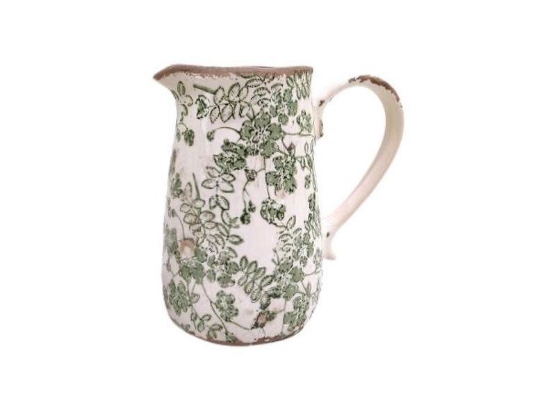 Mugge vase eukalyptus keramikk h:18