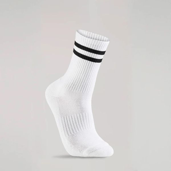 Hovedbilde Bambusa - Tennis socks white blackstripes, 3 pack