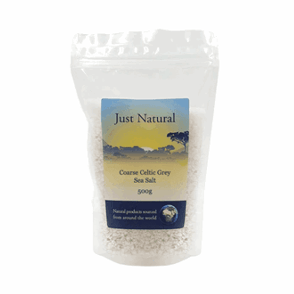 Hovedbilde Just Natural Keltisk Havsalt Grovt 500 gr