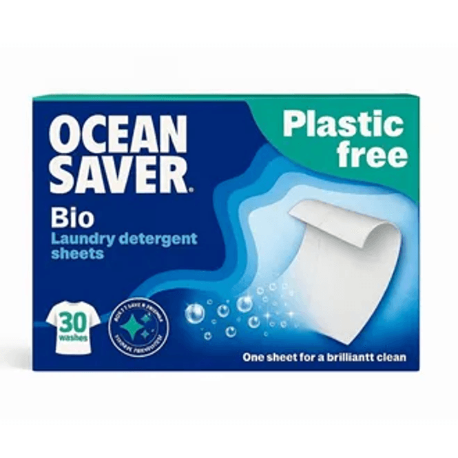 Hovedbilde OceanSaver bio vaskeark 30 stk