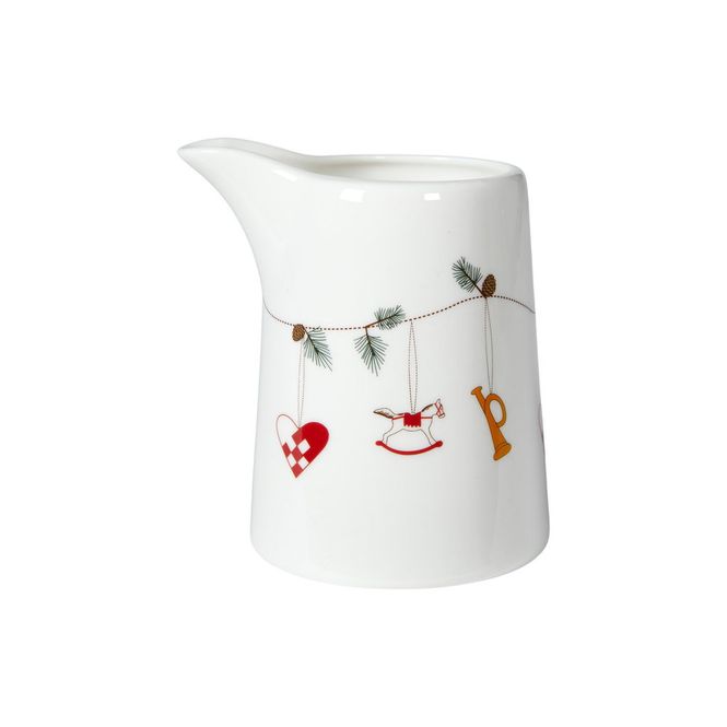 Hovedbilde Mugge med julemotiv, 9x8x10 cm, porselen