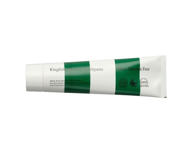Hovedbilde Kingfisher mint tannkrem uten fluor 100ml