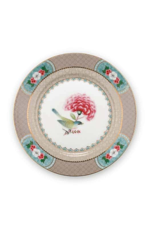 PiP Blushing Birds Khaki, Asjett 17 cm