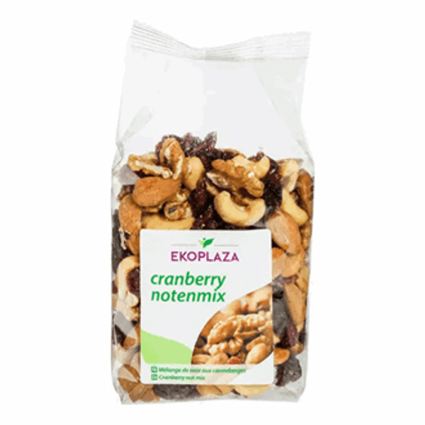 Hovedbilde Ekoplaza Nøttemiks med Tranebær Øko 250gr