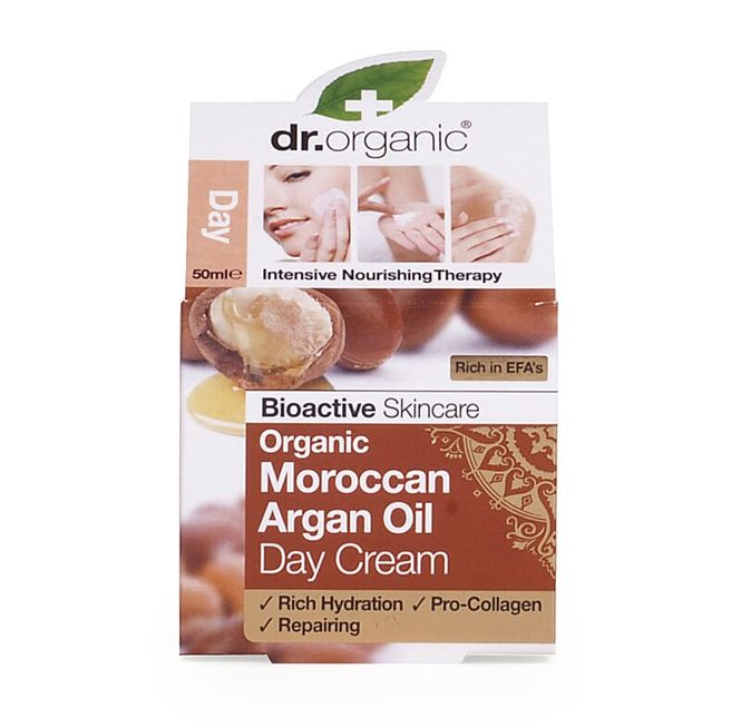 Hovedbilde Dr. Organic morrocan arganolje dagkrem 50ml